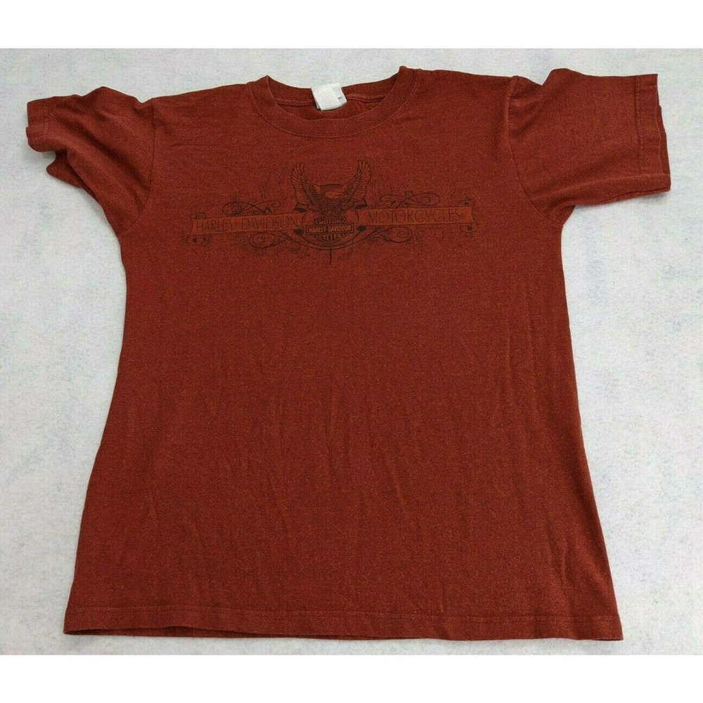 Harley Davidson Motorcycles T-shirt 2007 Dover Ohio Short Sleeve Medium USA Made